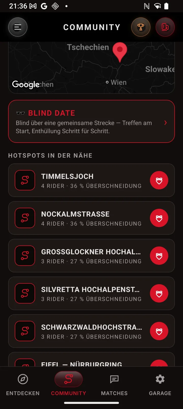 Hotspots & Blind Date